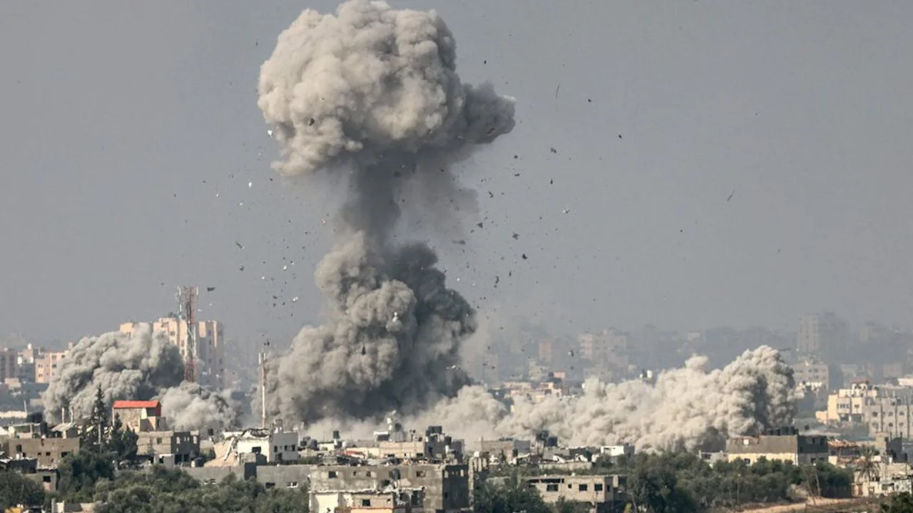 A huge and non-partison explosion decimates Gaza while bolstering the US GDP.